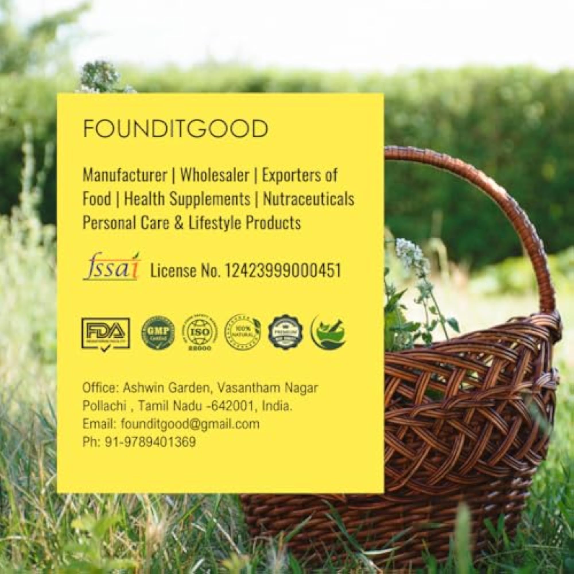 FounditGood Nilavembu Powder, 200g