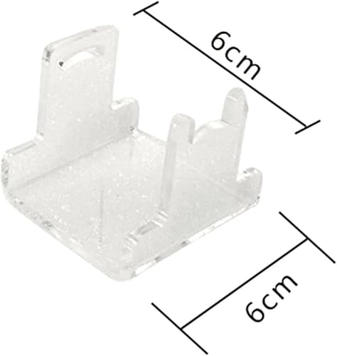 Miniatura 2 de Amagogo Soporte de exhibición de carrete de pesca, soporte de aparejos de pesca, transparente, antiarañazos, carrete de pesca, estante de rueda para