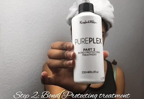 Miniatura 6 de Knight & Wilson Sistema revolucionario de reparación de cabello PUREPLEX para un cabello más fuerte y saludable después de un solo tratamiento.