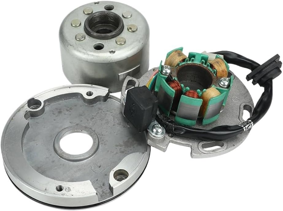Ignition Coil Stator Coil 150cc Coil Stator Magneto Magneto Rotor Set for Li&Fan LF150 150cc Coil Magneto Stator Ignition Generator Engine Coil