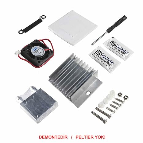 Termo Elektrik Peltier Su Sıvı Soğutucu Sistem DC 12V 6A 60W Bilgisayar Cpu Klima Buzdolabı Buzluk Araba Soğuk Su Üreteci Sıcaklık Düşürücü
