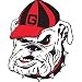 NCAA Georgia Bulldogs 12-Inch Magnet