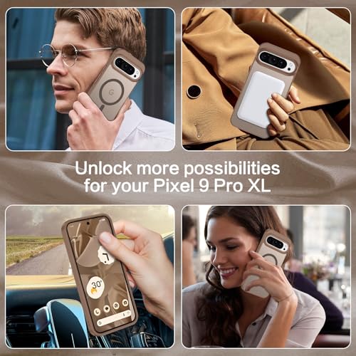 Coque Google Pixel 9 Pro XL translucide bronze pour vos déplacements - 7