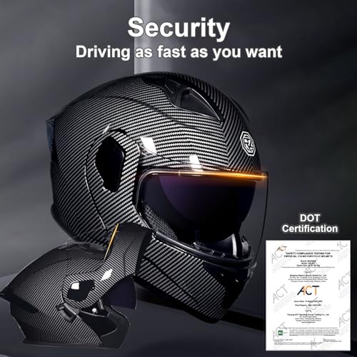 Bluetooth Modular Flip-Up Helmet