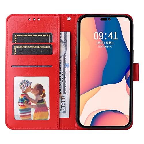 Étui de protection rouge König Design pour Apple iPhone 14 Pro