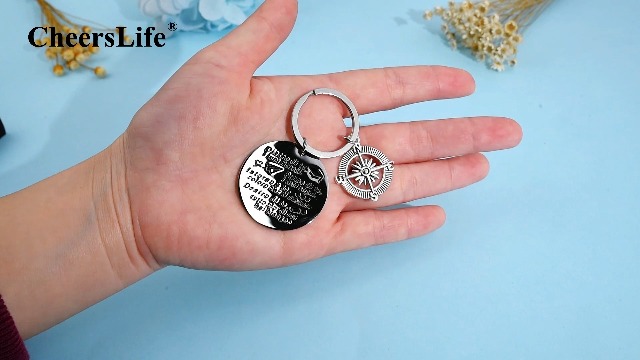 Bracciale Con Ciondolo Bussola Per Laurea O Pensionamento: Regalo Per Donne, Insegnanti, Colleghe