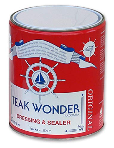 Teak Wonder Dressing & Sealer - Aceite impregnante de teca, para el tratamiento de teca, barco y barco Cover