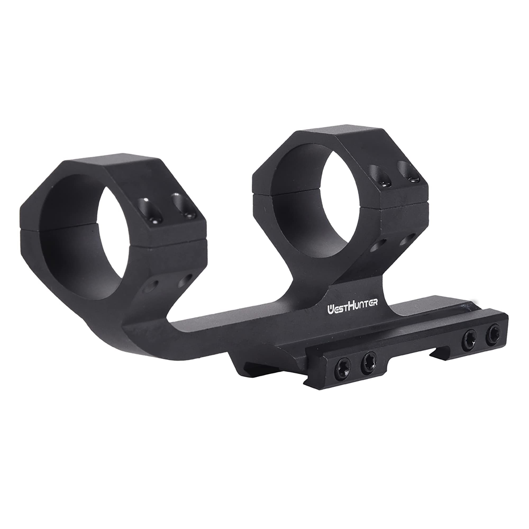 Montaggio per Cannocchiali da Fucile WestHunter Optics con Offset Cantilever Picatinny da 21 mm, Adatto a Tubi da 30mm | Altezza al Centro di 40 mm
