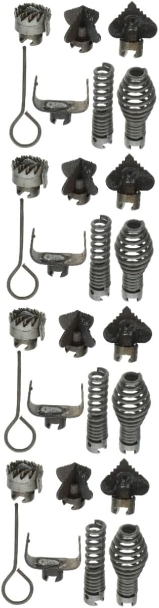 ARTIBETTER 4sets Drain Cleaning Tool Cutter Combination for Dredging and Maintenance Lightweight and Drain Accessory for Home and