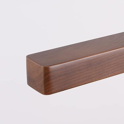 Miniatura 5 de Lámpara colgante lineal de madera de 39 pulgadas, iluminación LED regulable para isla de cocina con control remoto, lámpara colgante ajustable para