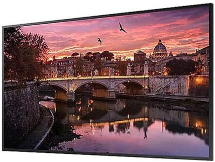 SAMSUNG QB43R 43 inch 4K UHD 3840x2160 LED Commercial Signage Display for Business with HDMI, Wi-Fi, and , 350 nit (LH43QBREBGCXZA)
