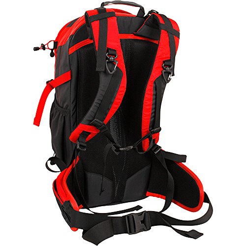 J World New York Multi Purpose Outdoor Sports Bag, Red, 20 X 12 X 9 (H X W X D) #TOP2