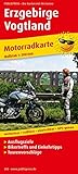 Erzgebirge - Vogtland: Motorradkarte mit Ausflugszielen, Einkehr- & Freizeittipps und Tourenvorschlägen, wetterfest, reissfest, abwischbar. 1:200000 (Motorradkarte / MK)