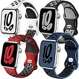 ✅【 Stilvolle Farben】Multiple sportliche Mode uhrenarmband kompatibel mit Apple Watch sind optional für Sie, machen Sie Ihre iwatch armband sieht stilvoll, ein ideales Geschenk für Ihre Familie, Freunde. Es passt perfekt für Workouts, Laufen, Schwimmen, Camping, Radfahren, Klettern und andere Outdoor-Aktivitäten.