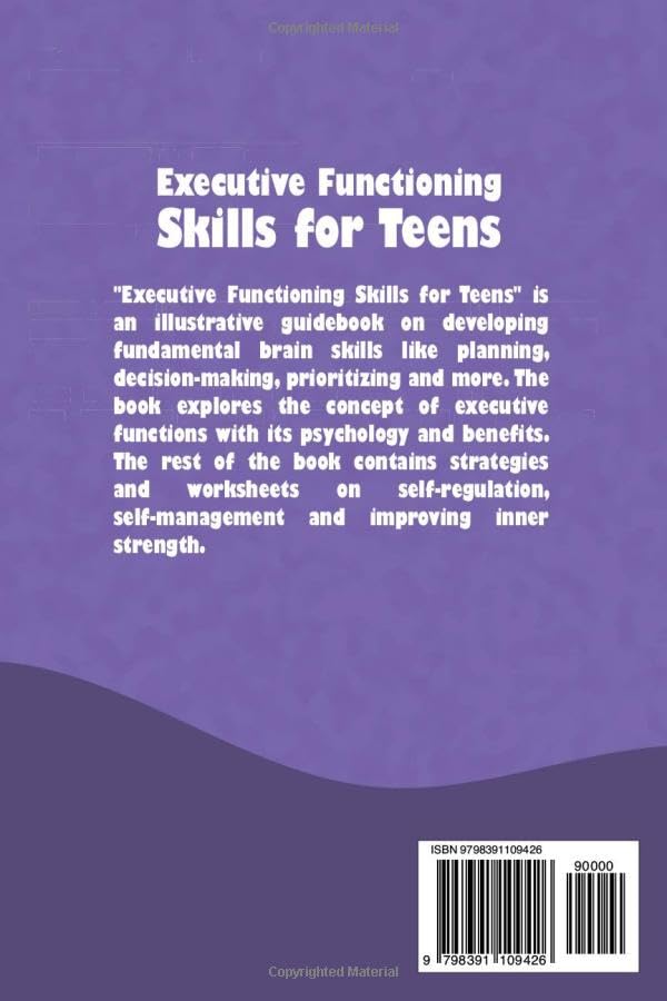 Miniatura 2 de Executive Functioning Skills for Teens Coping Strategies with Exercises to Reduce Negative Thoughts, Emotional Triggers and Behavior, Improve