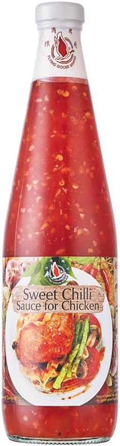 Flying Goose Tavuk için Tatlı Chili Sos, 725ml, Cam Şişe, Tayland Mutfağı, Sıvı Sos - Görsel 1
