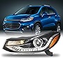 AKKON - Fit 2017 2018 2019 2020 2021 2022 Chevy Trax Projector Headlight w/LED DRL [Factory Style] Headlamps Driver Side