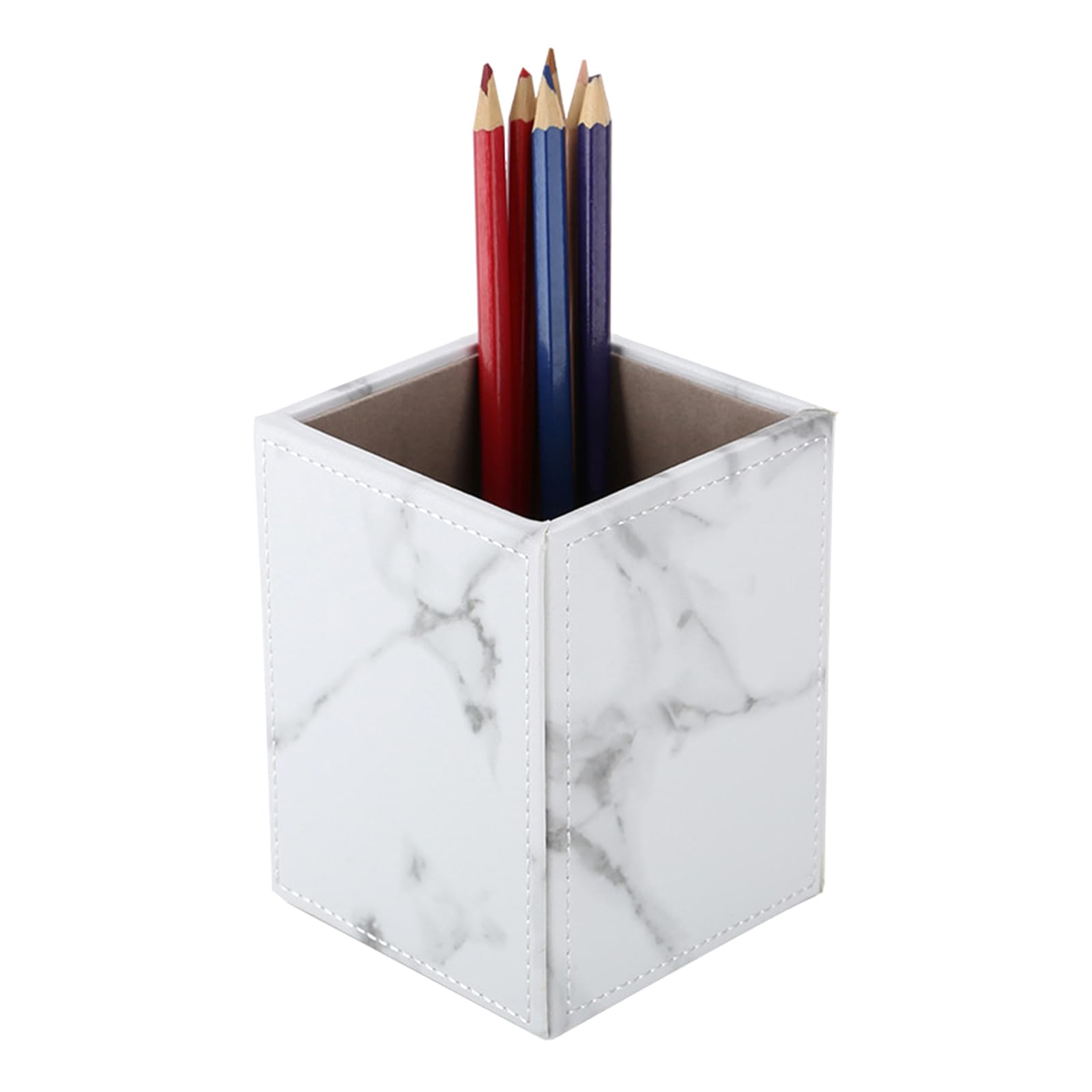 Nucelit Pen Holders Desk Organizers Square Pencil Holders for Home Household Bathroom Storage Pencil