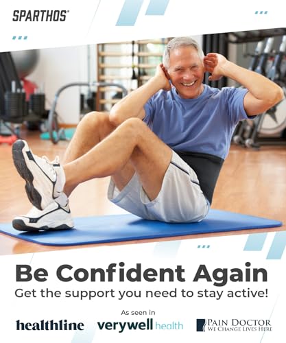 image for Sparthos Back Brace for Lower Back Pain - Immediate Relief from Sciati