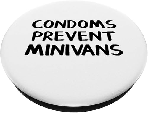 Miniatura 2 de Los condones evitan las minivans PopSockets Grip y soporte para teléfonos y tabletas