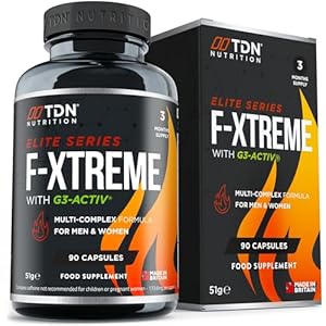 High-Strength Weight Management Supplement – More Potent F-Xtreme with G3-activ Effective Multi-Complex Burner Formula for Men & Women – 90 Capsules – 3 Months Supply – UK Formulated – Vegan Suitable
