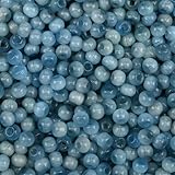 Cuentas checas de vidrio cepillado con forma de ojo de gato de 4,0 mm, translúcidas, pequeñas cuentas artesanales para hacer joyas, pulseras y collares - S3828-145 unidades de 4,0 mm