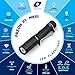 Foursevens Preon P1 MKIII LED Flashlight, Mini Pocket EDC Flashlight with Clip, High CRI, Multiple Configurable Modes Including Strobe & Beacon (Black Anodize)
