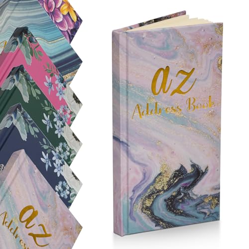 Telephone Address Book A-Z Index Hard Back Cover Slim