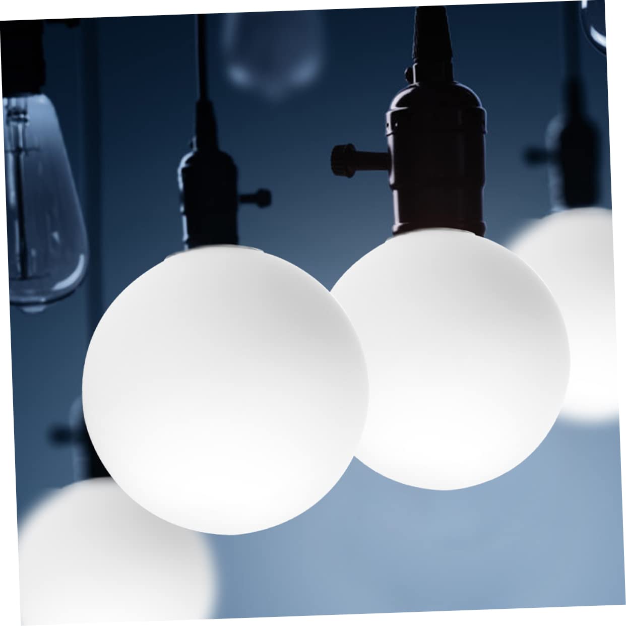 HOMSFOU Lot De 5 Abat-jours De Rechange En Acrylique Pour Lampadaire Robustes Et Élégants