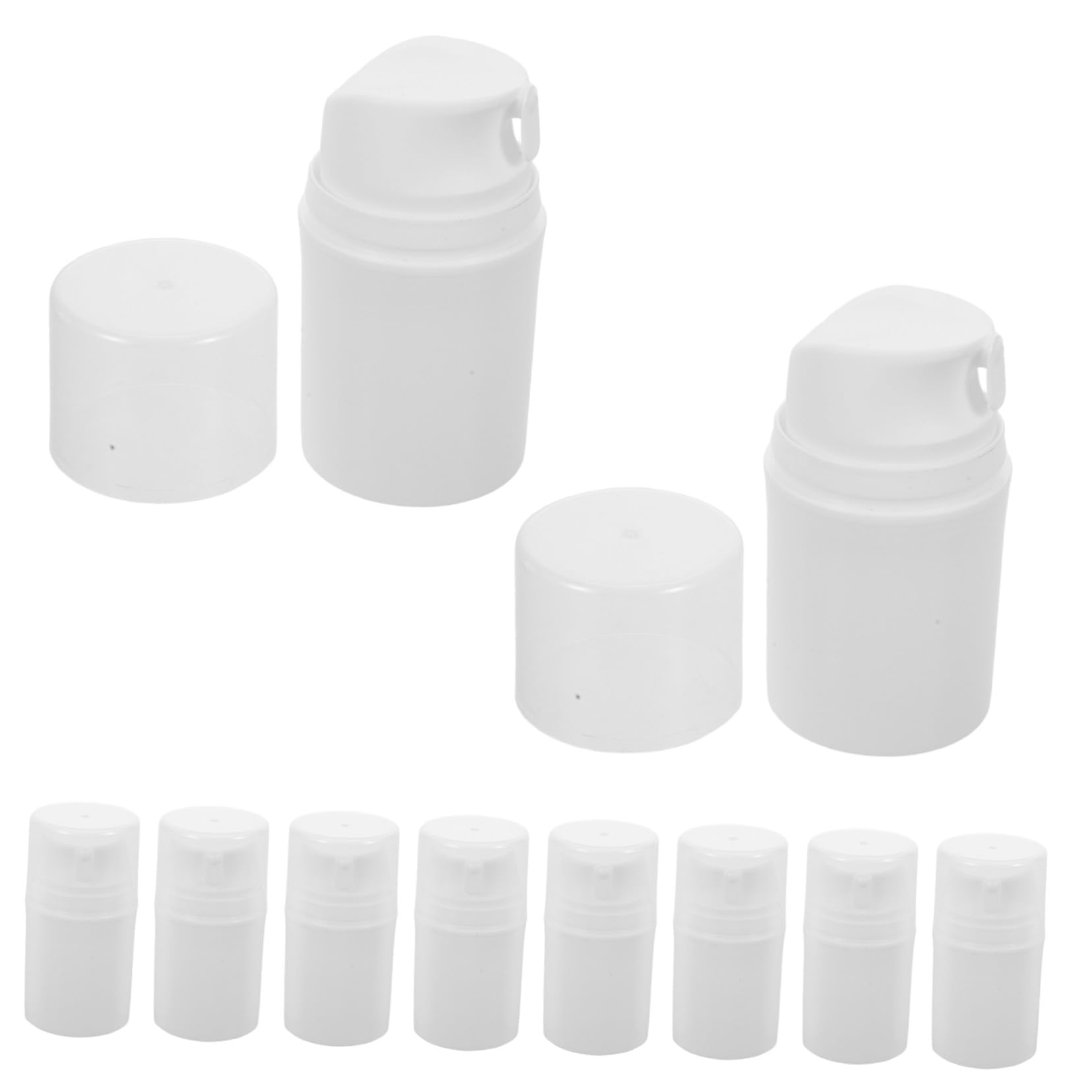 Bouteilles Plastique Rechargeables Anti-Fuite Healvian pour Lotion et Visage