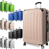 o MEHR SICHERHEIT: Die Koffer haben jeweils ein eingebautes Nummern-Schloss, in dem die Reißverschluss-Zipper eingeschoben werden. So kann niemand ohne Wissen der Zahlenkombination den Koffer öffnen und Ihr Inhalt ist rundum geschützt. Nummern Schloss integriert