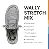 Hey Dude Men's Wally Stretch Moc Toe Shoes, Granite, 10 UK #1