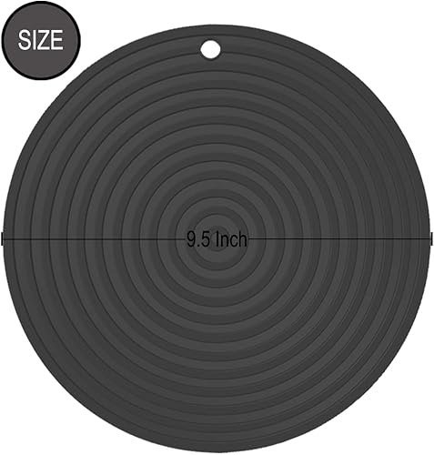 Miniatura 18 de Paquete de 2 tapetes de silicona para comida de mascotas, tapete pequeño para cuenco de agua para gatos, tapete para tazón de perro para evitar