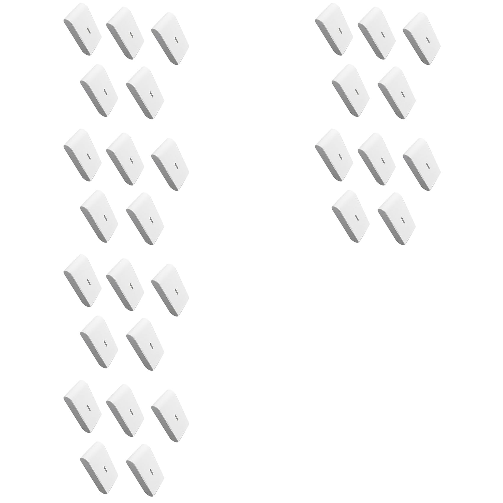 Jnchdghwa 30pcs 433MHz Wireless Vibration Glass Break Detector, Adjustable Sensitivity, Compatible with Alarm Systems