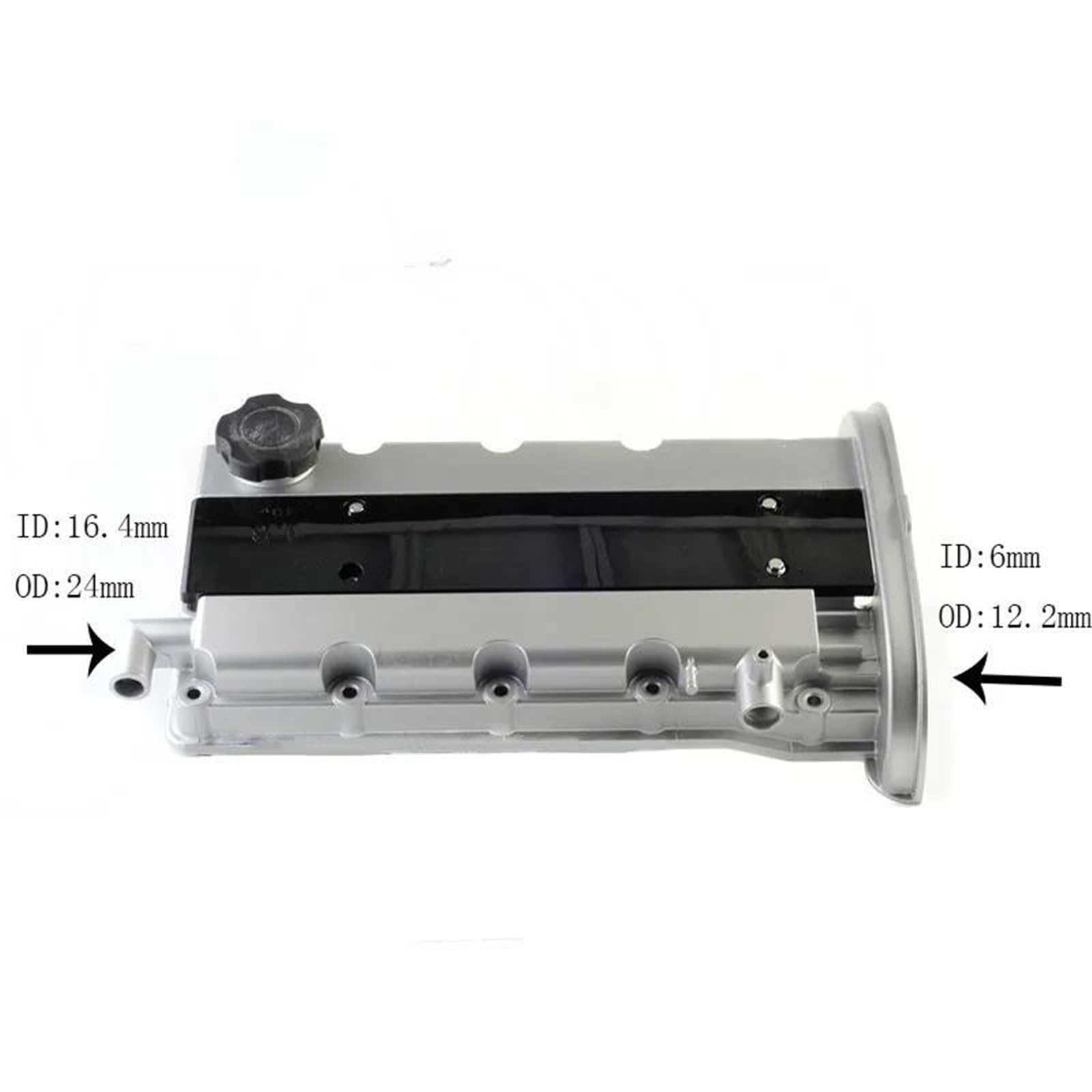 Tapa de balancines Cubierta De Válvula De Culata De Motor 96473698 Para Buick Para Aleación De Aluminio Para Excelle 1,6 Tapa de La Válvula