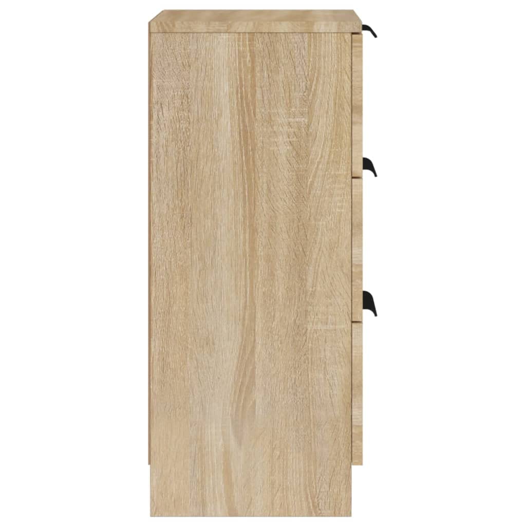 vidaXL Credenza Rovere Sonoma 30x30x70 cm in Legno Multistrato