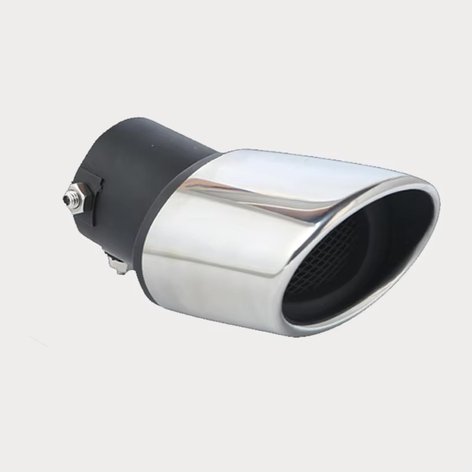 Punta de escape para Toyota C-HR 2017-2022 en acero inoxidable cromado 6