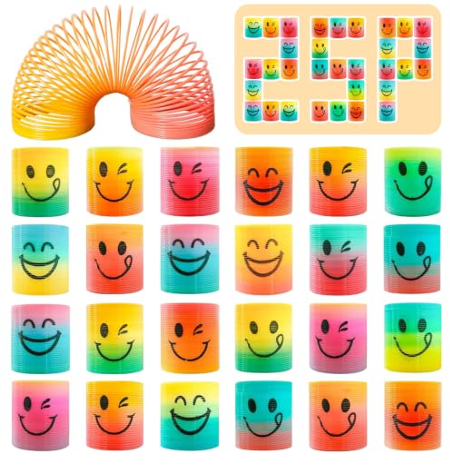 Image of Cocurb 25 PCs Mini Spring Party Favors for Kids 4 to 8, 4 Assorted Designs | Fun Goodie Bag Stuffers for Birthdays Classroom Prizes, and Small Toys Present 4 Smiles
