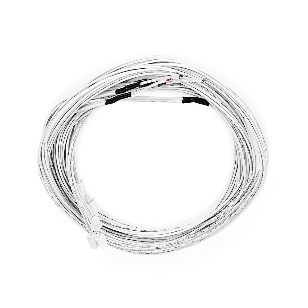 Thermistance HT-NTC100K - Lot De 3 Capteurs Haute Température Pour Imprimante 3D - Jusqu'à 350°C - Compatible CR-10, Ender 3, A8 - 9