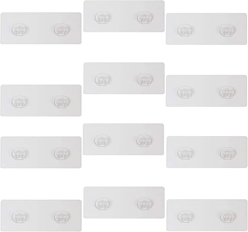 Almohadillas Adhesivas para Organizador de Ducha, Calcomanías Adhesivas de Repuesto, Tiras para Canasta de Estante, Ganchos Fuertes para Baño,