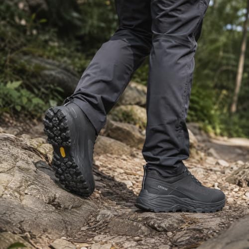 Image of Men's Breathable Outdoor Hiking Shoes, Comfortable Trekking Trail Sneakers for Walking & Adventures for Walking & Adventures