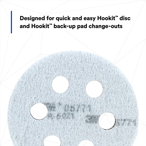 Image of 3M Hookit Soft Interface Pad 05771, Foam, Quick Change, Soft Pad for Autobody Sanding, 3in x 1 /2in x 3 /4in (Pack of 10)