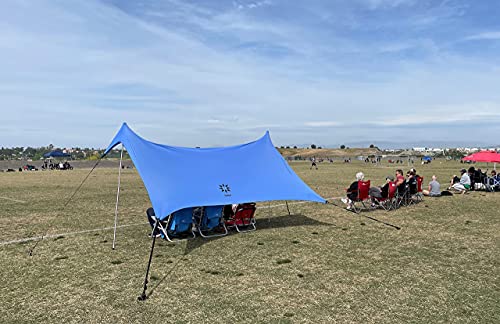 Neso Sidelines Grande : Versatile Sports Sun Shelter, Patented Corners & Poles, 100% Recycled Stakes