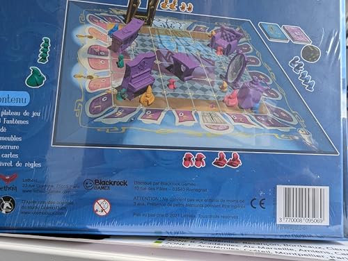 Pas VU, Pas Pris ! Jeu de société Familial - 2 à 4 Joueurs - 8 Ans et Plus - Jeu pour Enfants - Jeu Tactique et Amusant - Un Jeu de Cache-Cache Tactique - Ambiance et fantômes - Letheia