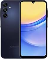 Celular Samsung Galaxy A15 5G 256GB, 8GB RAM, Tela Infinita de 6.5" Azul Escuro