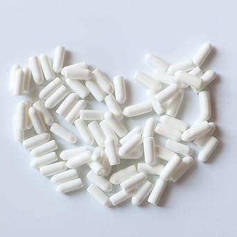 YEJI 50 Pcs #8 White Screw Thread Protectors