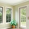 Art3d 10-Pack 47Ft White Ceiling Crown Molding Trim, High Impact Polystyrene Decorative Ceiling Moulding, Installed with Glue