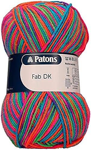 Patons Fab DK, Black (2311), 100g