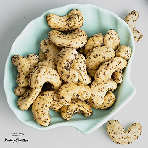 Image of Nutty Gritties Salted Cashews Nuts, Roasted Pepper ((Each Pack 100g) - 200g)