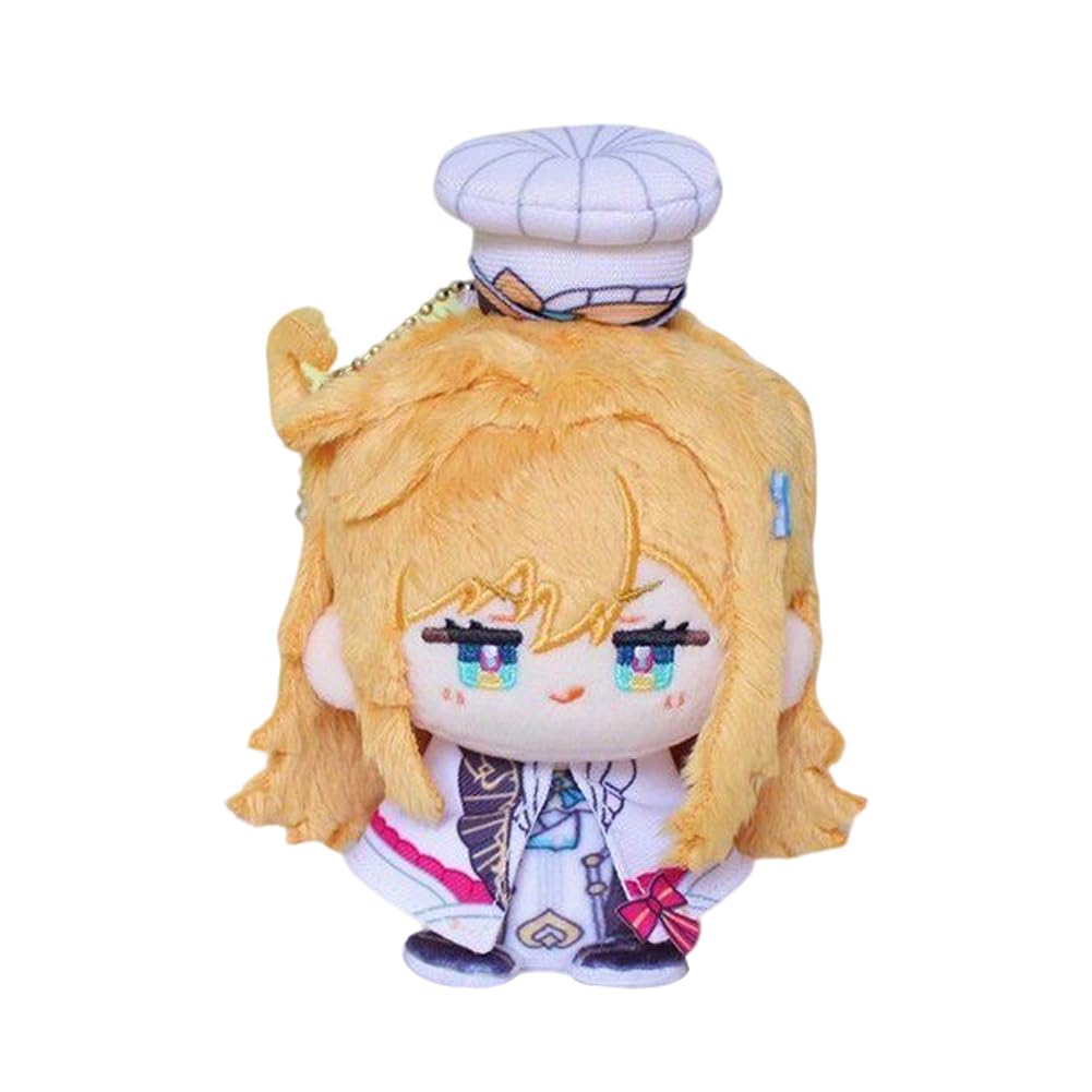 Zhongkaihua 12CM Escoffier Pendant Plush Anime Pillow Cushion Stuffed PP Cotton Car Bag Home Keychain Decoration Pendant Ornament For Fans